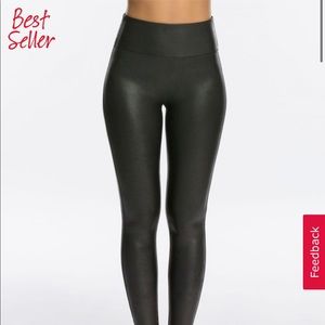 Spanx Faux Leather Leggings